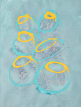 Load image into Gallery viewer, Dale Chihuly (b. 1941-) Basket Drawing, 1994 Acrylic and Mixed Media on paper 29.5 x 21.5 inches Framed Dimensions: 30.5 x 22.5 inches This painting is part of Chihuly's series, Baskets, which includes glass pieces and paintings. Available at Manolis Projects Gallery