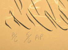 Load image into Gallery viewer, Red Grooms, Edition number detail, Red grooms art