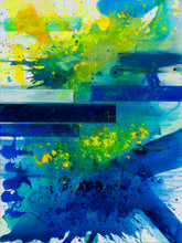 Load image into Gallery viewer, J. Steven Manolis, Palm Beach Light (1300HRS without Symbology), 2019, Acrylic painting on canvas, 40 x 30 inches, Gestural Abstraction, Abstract expressionism art for sale at Manolis Projects Art Gallery, Miami, Fl