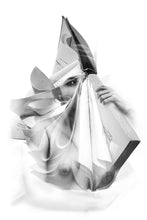 Load image into Gallery viewer, Alex Vignoli (b.1965-) Inflexible but Soft, 2016 Photo Montage on paper 36 x 24 inches Edition of 25 Framed Dimensions: 41.50h x 29.50w x 2.50d inches at Manolis Projects Gallery