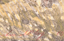 Load image into Gallery viewer, Detail:Ann McCoy (b. 1946-) The Underworld, 1980 Color Lithograph on two sheets of Rolled Arches paper 42 x 30 inches Artist Proof 1/1 Hand signed and numbered by artist. For sale at Manolis Projects Gallery, Miami, FL