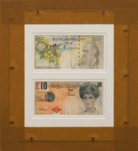 Load image into Gallery viewer, Banksy original art back of frame