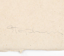 Load image into Gallery viewer, Signature:Detail: Gary Stephan (b. 1942-) If-Then (A, B, C, D, E, F) Artist Proof, 1974 Aquatint on paper 74.25 x 56.5 inches (Each Sheet: 24.75 x 28.25 inches) Artist Proof for Edition of 50 For sale at Manolis Projects Gallery , Miami, FL