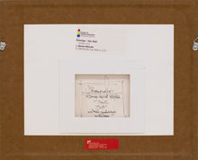 Load image into Gallery viewer, Back:J. Steven Manolis (b. 1948-) Flamingo 1832-2016 - Key West (07.10.02), 2016 Watercolor, Acrylic and Gouache on paper 7 x 10 inches Framed: 12.5 x 15.75 inches Nature is “God’s art,” according J. Steven Manolis. Manolis’ nature abstractions are his exploration of his relationship with nature and man's relationship with nature. He also uses his abstractions as a warning to man about climate change and protecting nature.