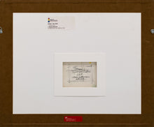 Load image into Gallery viewer, Back:J. Steven Manolis (b. 1948-) Key West- Splash Sunset (12.16.09), 2016 Watercolor, Acrylic and Gouache on Arches paper 12 x 16 inches Framed: 19 x 22.50 inches Manolis, is an American abstract expressionist artist who paints in both watercolors and acrylics on canvas. He studied for 30 years under the tutelage of world renown colorist Wolf Kahn (1927-2020).