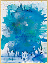 Load image into Gallery viewer, Framed:J. Steven Manolis (b. 1948-) Palm Beach Light (Blue Morning-0700 Hours), 2019 Acrylic on canvas 40 x 30 inches Framed Dimensions: 42 x 32 x 3.50 inches Palm Beach Light Series