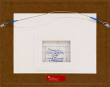 Load image into Gallery viewer, Back:J. Steven Manolis (b. 1948-) Splash-Key West (07.10.08), 2016 Watercolor, Acrylic and Gouache on paper 7 x 10 inches 12.5 x 15.5 inches The beautiful blues of the Key West ocean are featured in this seascape. In Key West, the sea bed is white sand and extremely shallow so the sea reflects the atmosphere and sun above. So, the ocean is constantly changing colors.