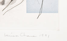 Load image into Gallery viewer, Signature:Louisa Chase (1951-2016) Oedipus, 1991 Etching with Aquatint 28.75 x 32 inches Artist Proof 7/10 Edition of 35, For sale at Manolis Projects Gallery, Miami, FL