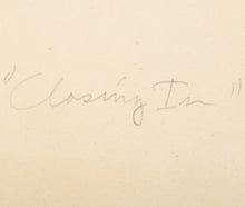 Load image into Gallery viewer, Robert Conover (1920-1988) Closing In, 1968 Color Screenprint on paper 28.75 x 36.75 inches Edition 6/25 Hand signed and numbered by artist. His work has been held in the Brooklyn Museum Print Annual; at the Library of Congress; at New York's Museum of Modern Art; in the Boston Institute of Contemporary Art, and many other major institutions. For sale at Manolis Projects Miami, FL