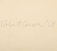 Load image into Gallery viewer, Detail:Robert Conover (1920-1988) Closing In, 1968 Color Screenprint on paper 28.75 x 36.75 inches Edition 6/25 Hand signed and numbered by artist. His work has been held in the Brooklyn Museum Print Annual; at the Library of Congress; at New York's Museum of Modern Art; in the Boston Institute of Contemporary Art, and many other major institutions. For sale at Manolis Projects Miami, FL