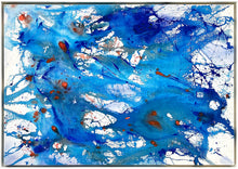 Load image into Gallery viewer, Ron Burkardt, DIANA, 2018, Acrylic painting on Canvas, 24 x 36 inches, framed abstract art for sale