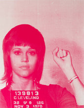 Load image into Gallery viewer, Russell Young, Jane Fonda from the Pig Portraits series, 2004, Screenprint on paper, 37 x 29 inches, edition 40 of 50