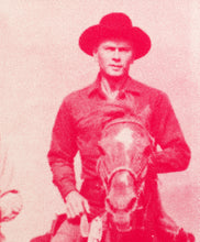 Load image into Gallery viewer, Detail:Russell Young (b.1959-) Magnificent Seven, 2007 Screen Print on canvas 52 x 88 inches Edition of 5 For sale at Manolis Projects Miami, FL