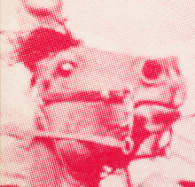 Load image into Gallery viewer, Detail:Russell Young (b.1959-) Magnificent Seven, 2007 Screen Print on canvas 52 x 88 inches Edition of 5 For sale at Manolis Projects Miami, FL