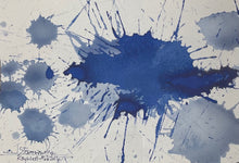 Load image into Gallery viewer, J. Steven Manolis (b. 1948-) Splash-Key West (07.10.07), 2016 Watercolor, Acrylic and Gouache on paper 7 x 10 inches Framed: 12.5 x 15.5 inches The beautiful blues of the Key West ocean are featured in this seascape.