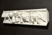Load image into Gallery viewer, Tom Otterness (b.1952-) Battle of the Sexes, 1983 Cast Polyadam 11h x 45w x 5d inches Edition 3 of 3 This Limited edition reproduction of a section from the "Battle of the Sexes" frieze is part of the "Male Revolution" section. Available at Manolis Projects Gallery Edit alt text