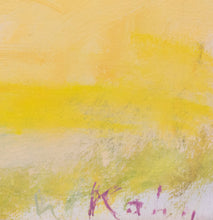Load image into Gallery viewer, Signature:Wolf Kahn (1927-2020) Farmer Olsen's Field, 1980 Oil on canvas 22 x 30 inches Framed: 28 x 36 x 2 inches Wolf Kahn is known for his fusion of color, spontaneity and loose brush strokes, which create the luminous and vibrant atmospheric landscapes and color fields. Kahn’s unique blend of American Realism and the formal discipline of Color Field painting sets the work of Wolf Kahn apart from his contemporaries.Available at Manolis Projects Gallery