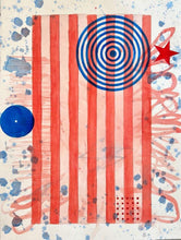 Load image into Gallery viewer, Happy Birthday America (American Flag Concentric)
