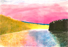 Load image into Gallery viewer, Connecticut River Pink Sunset, 1990
