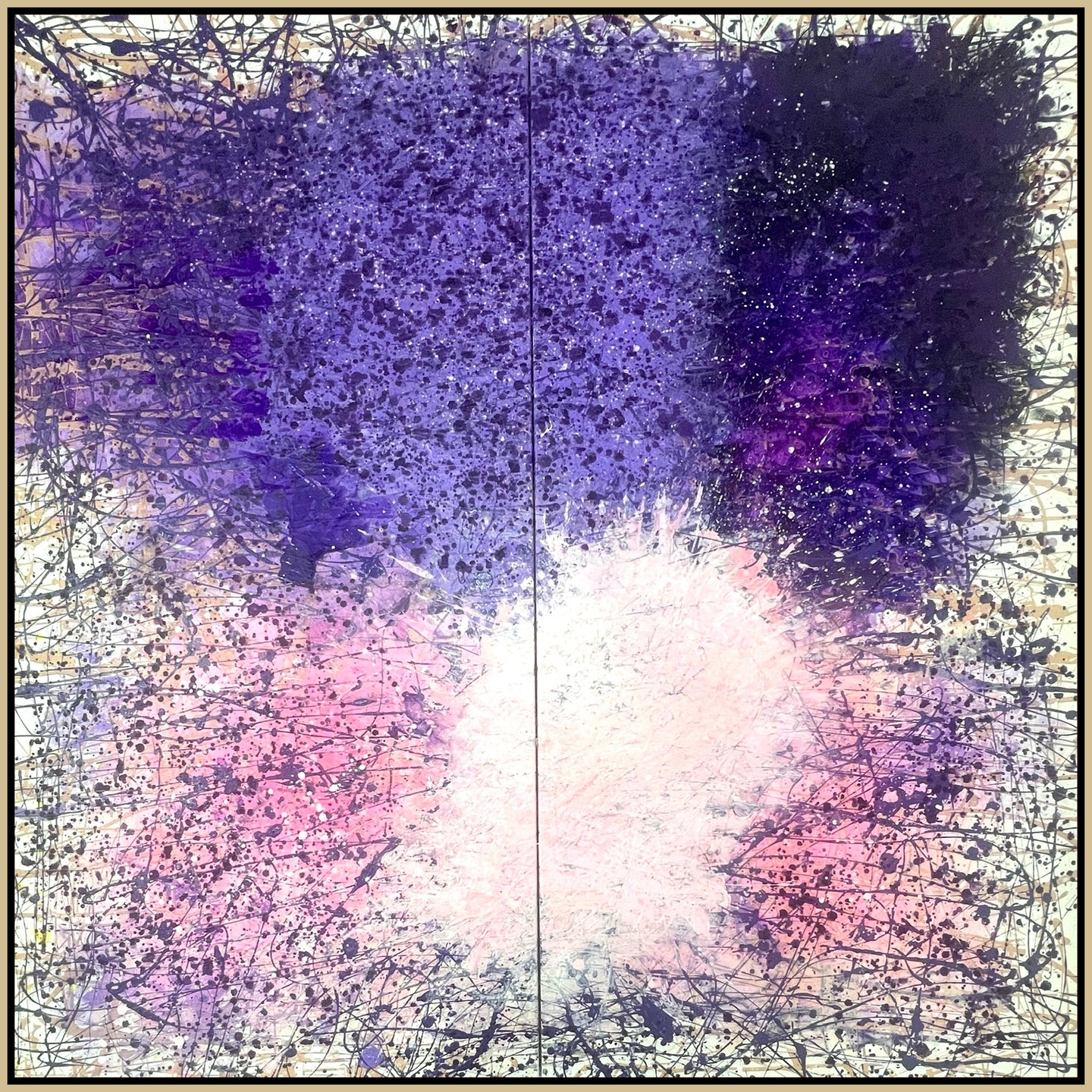 IN PRAISE OF COLOR (Pink, Purple & White .II), 2025