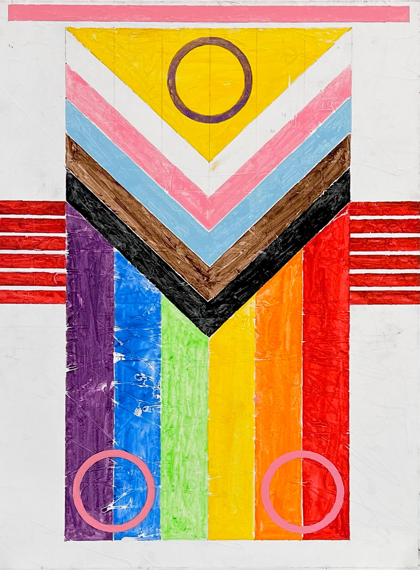 The LGBTQ1A+ American Flag, 2023
