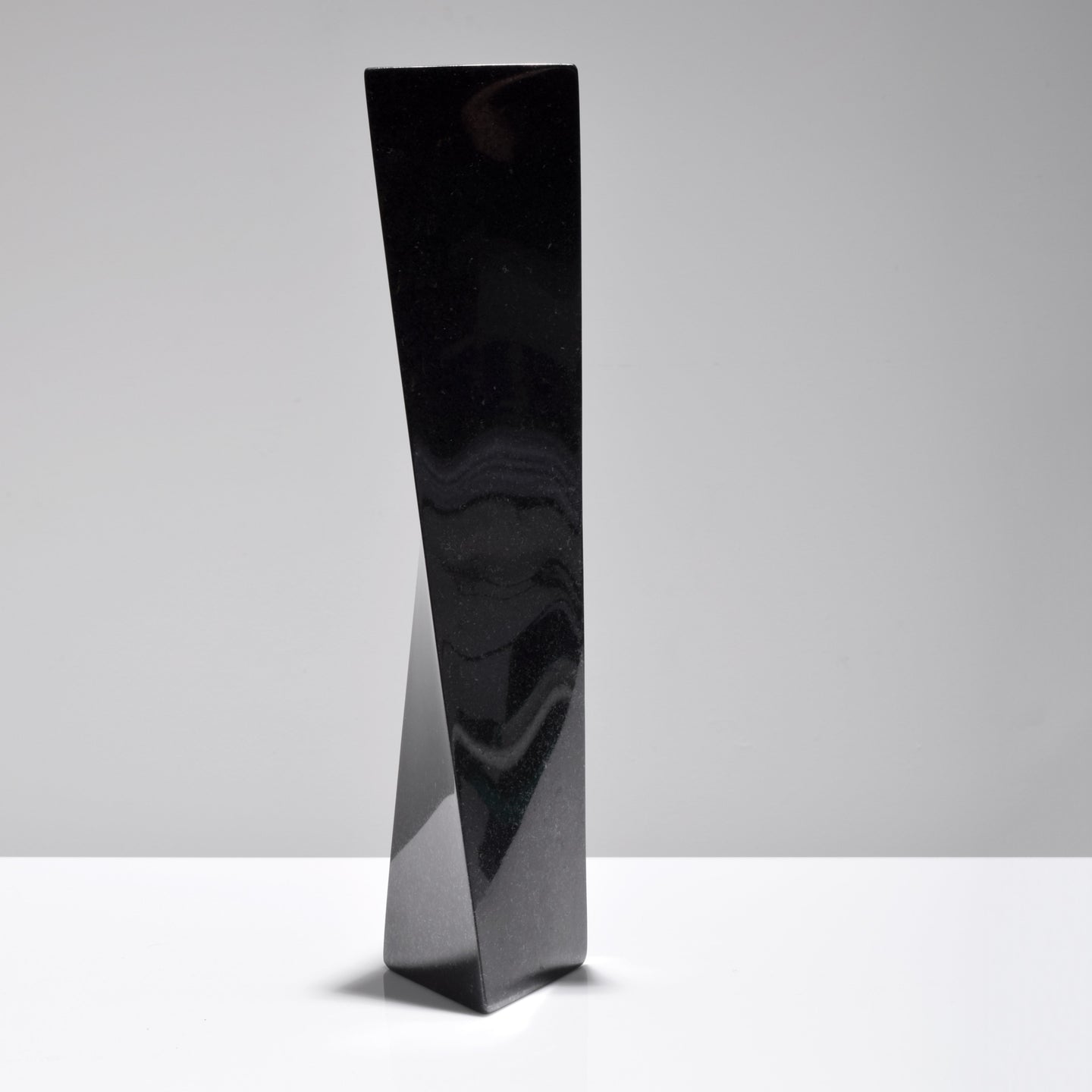 Pal Svensson (b. 1950) Pillar Statue, 2006 Swedish; granite 19 x 4 x 4 inches Edition: 2 of 8 Pal Svensson is Sweden's most famous sculptor and known for his large-scale art installations throughout Sweden. This contemporary black sculpture is made of granite. Available at Manolis Projects Gallery