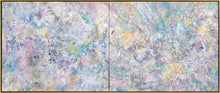Load image into Gallery viewer, Jill Krutick (B. 1962- ) Secret Garden, 2020 Oil and acrylic on Canvas 60 x 144 inches  2 panels, 60 x 72 inches each  62 x 146 Framed
