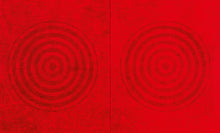 Load image into Gallery viewer, J. Steven Manolis, Redworld-Concentric, 2016, 72 x 120 inches, 72.120.01, Red Abstract Art, Large Abstract Wall Art for sale at Manolis Projects Art Gallery, Miami, Fl
