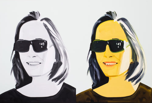 Alex Katz, Ada x’s 2, 2020, Archival Pigment Ink on Innova Etching Cotton Rag gsm fine art paper, 38 x 48 inches, edition 92 of 150, Alex Katz Prints