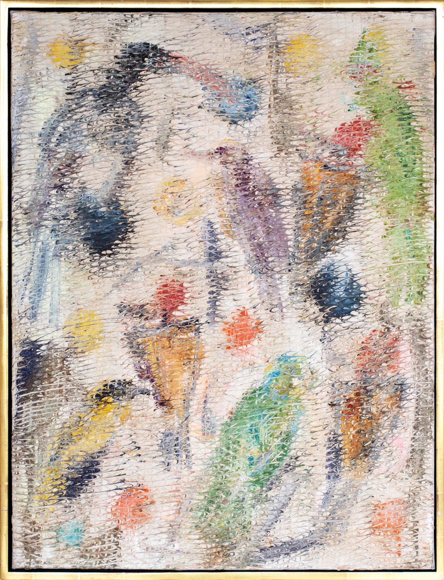 Hunt Slonem, Picul 5, 1989, Oil painting on canvas, 40x30 inches