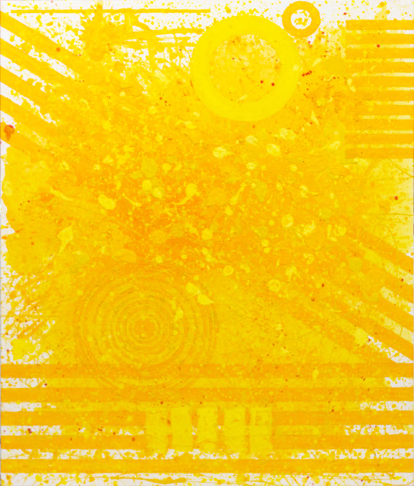 J. Steven Manolis, Sunshine (72.60.02), #2 sunshine series, 2020, Acrylic and Latex Enamel on canvas, 72 x 60 inches, Sunshine art, Large Abstract Wall Art for Sale at Manolis Projects Art Gallery, Miami Fl