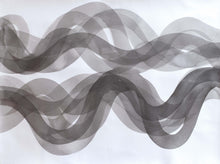 Load image into Gallery viewer, Margaret Neill, Canto 3, 2021, Ink on paper, 20 x 29.5 inches, black and white abstract art
