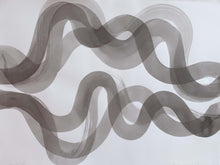 Load image into Gallery viewer, Margaret Neill, Canto 4, 2021, Ink on paper, 20 x 29.5 inches, black and white abstract art
