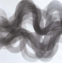 Load image into Gallery viewer, Margaret Neill, Lexicon 6, 2021, Ink on paper, 21.5 x 21 inches, black and white abstract art
