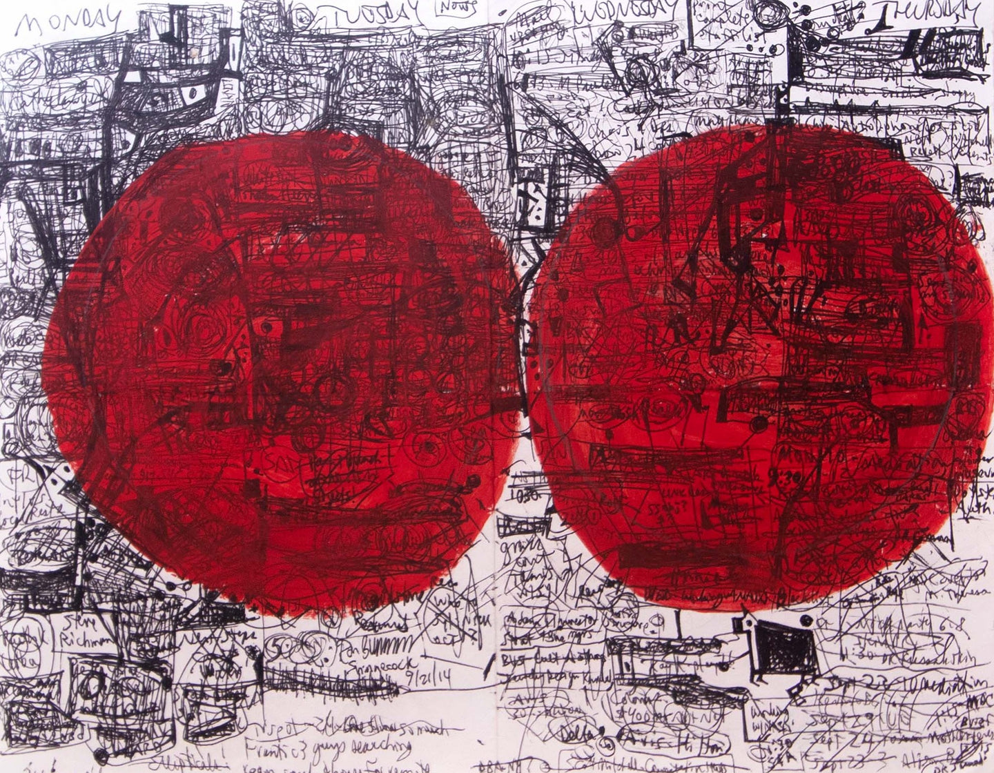Red Orbs, 2018