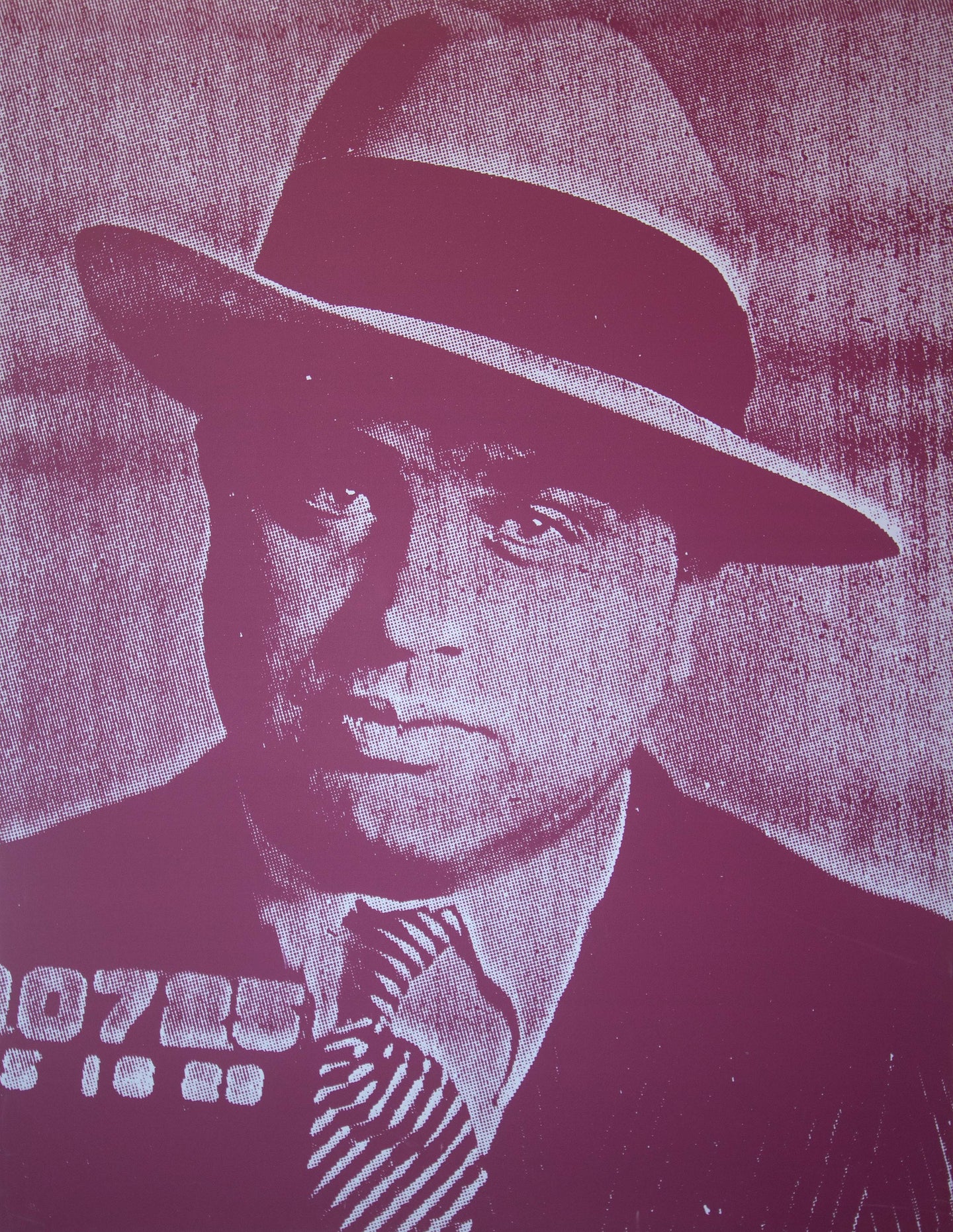 Russell Young, Al Capone, 2002, Acrylic screenprint on canvas, 62 x 48 inches, Artist Proof, Russell Young Art for sale