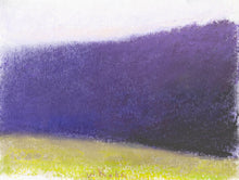 Load image into Gallery viewer, Wolf Kahn, Dark Purple Tree Wall, 1995, Pastel on paper, 9 x 12 inches, Wolf Kahn Pastels, Wolf Kahn Pastels For Sale
