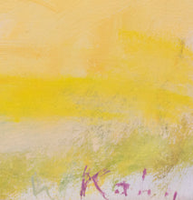 Load image into Gallery viewer, Signature:Wolf Kahn (1927-2020) Farmer Olsen&#39;s Field, 1980 Oil on canvas 22 x 30 inches Framed: 28 x 36 x 2 inches Wolf Kahn is known for his fusion of color, spontaneity and loose brush strokes, which create the luminous and vibrant atmospheric landscapes and color fields. Kahn’s unique blend of American Realism and the formal discipline of Color Field painting sets the work of Wolf Kahn apart from his contemporaries.Available at Manolis Projects Gallery
