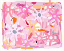Load image into Gallery viewer, Pink Orange Drippy Suns, 2023
